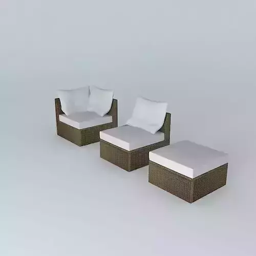 ARHOLMA gray wood 3D model