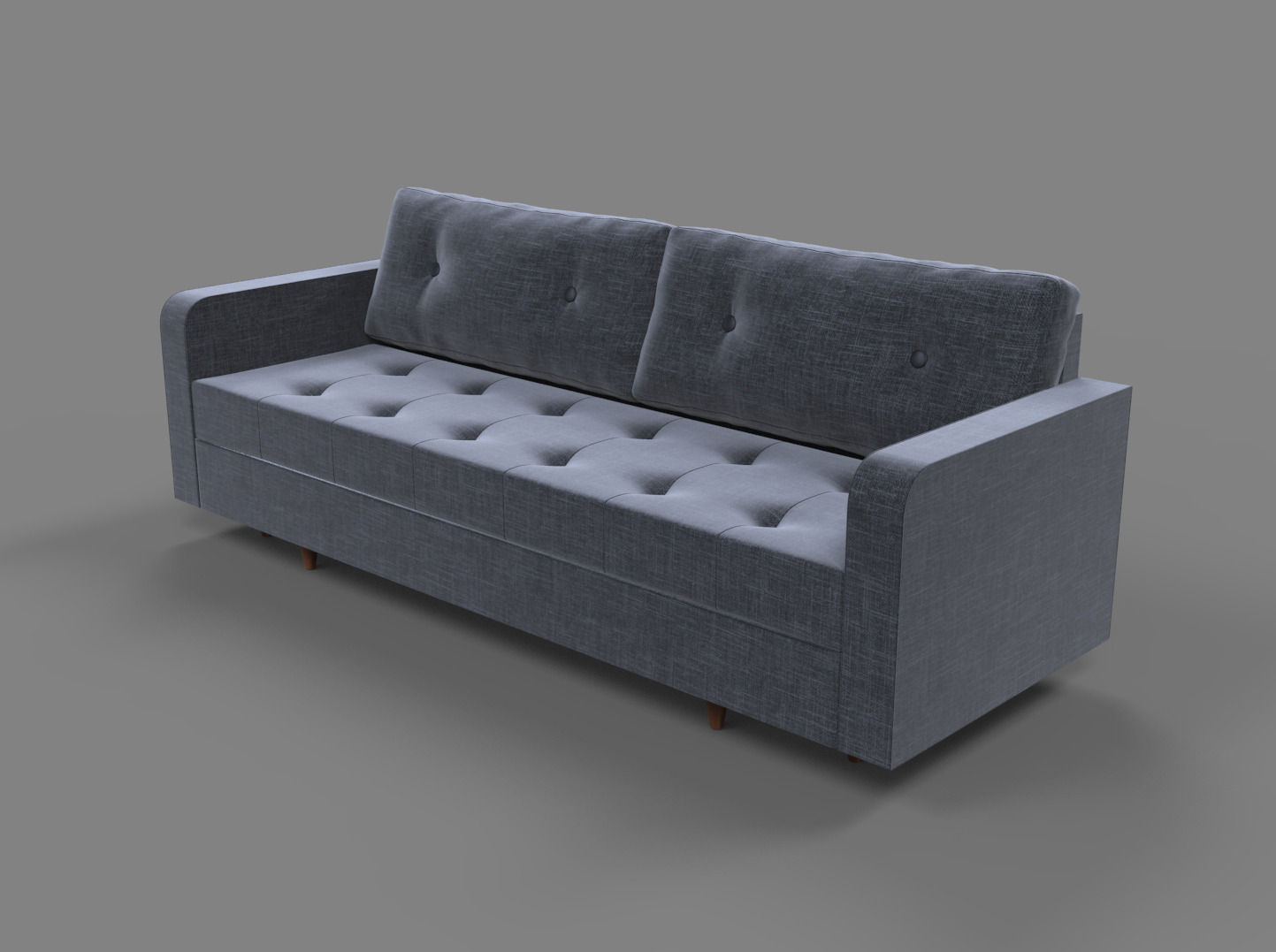 Due Sofa Bed 3D model_3