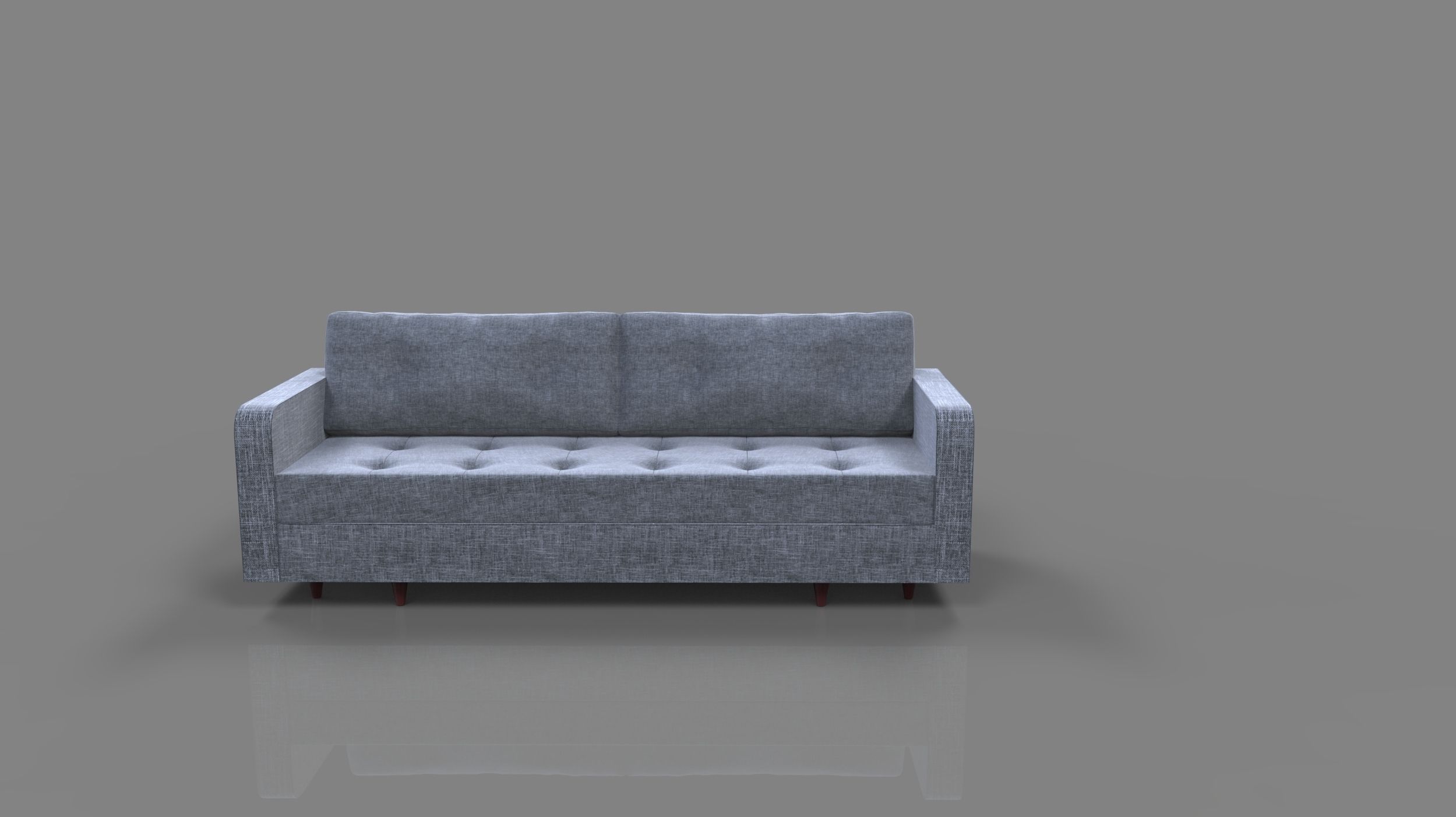 Due Sofa Bed 3D model_1