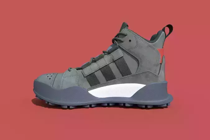 Adidas sneakers F1-3 LE 3D model