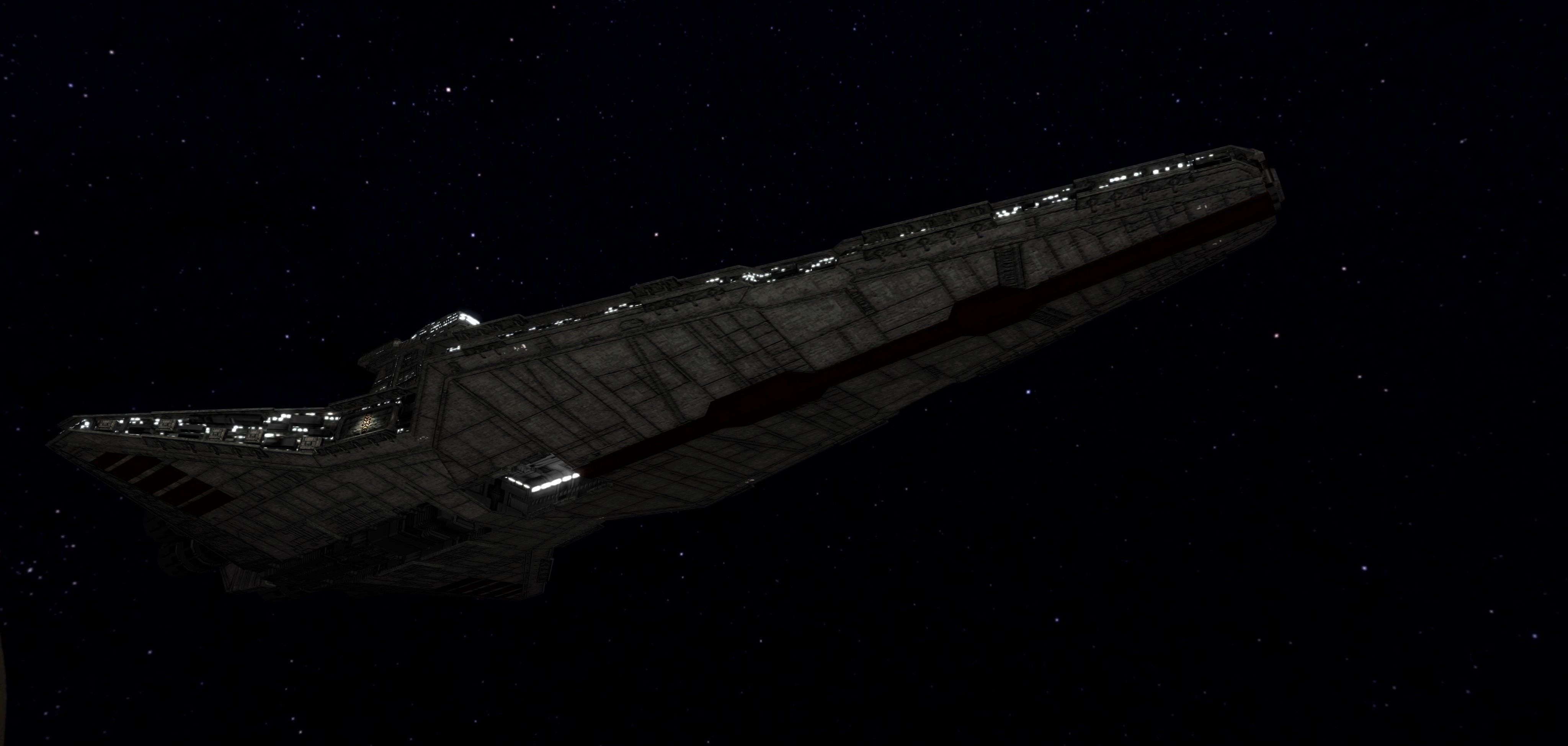 STAR WARS - VENATOR CLASS DESTROYER Low-poly 3D model_2