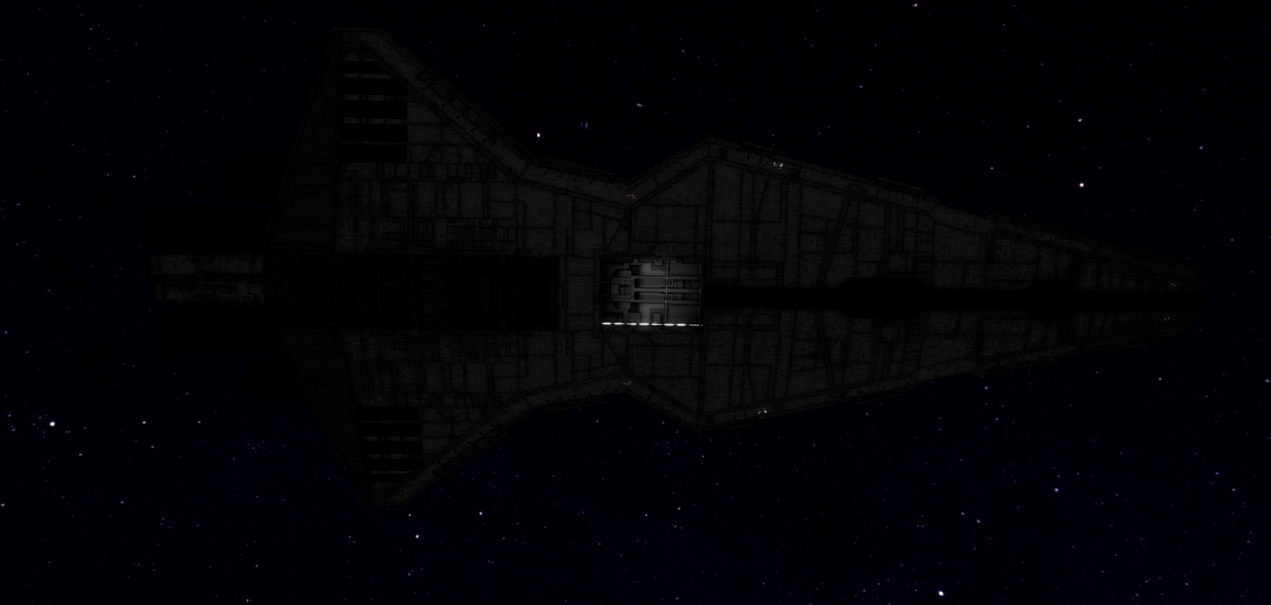 STAR WARS - VENATOR CLASS DESTROYER Low-poly 3D model_6