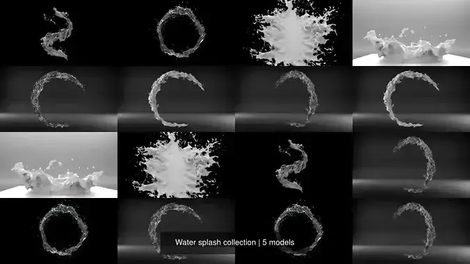 Water splash collection 