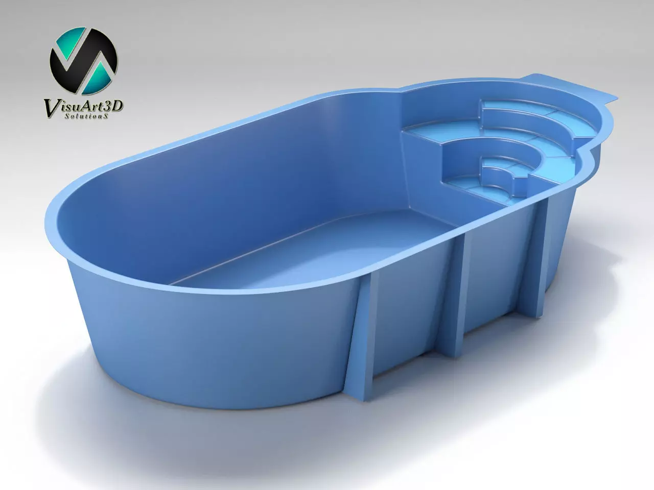 Swiming pool 12 3D model_0