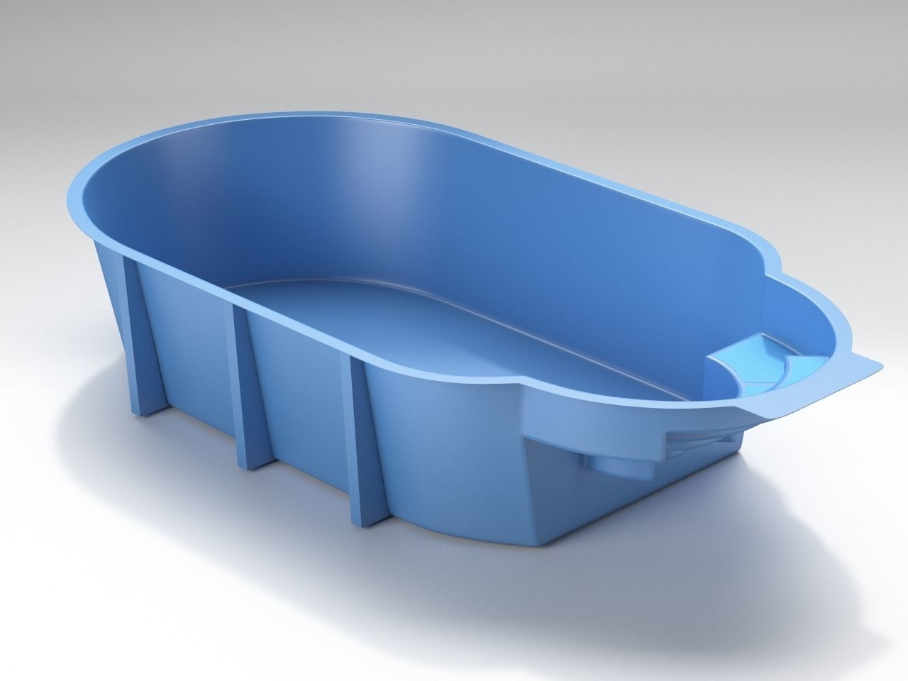 Swiming pool 12 3D model_3