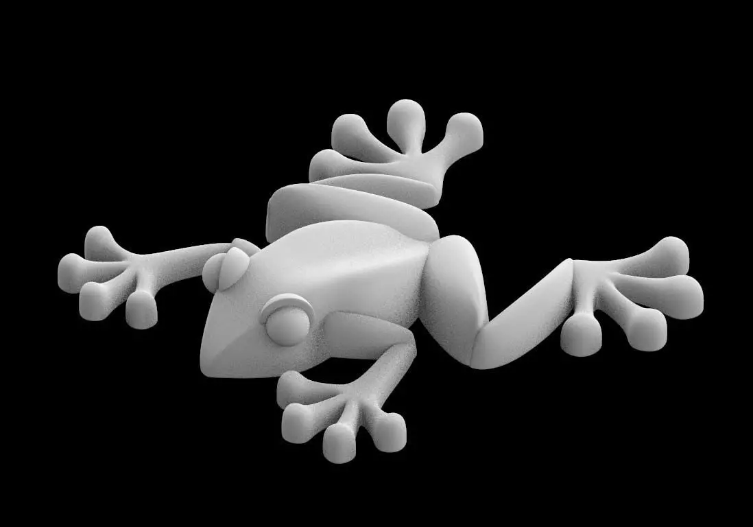 frog  toad 3D model_0