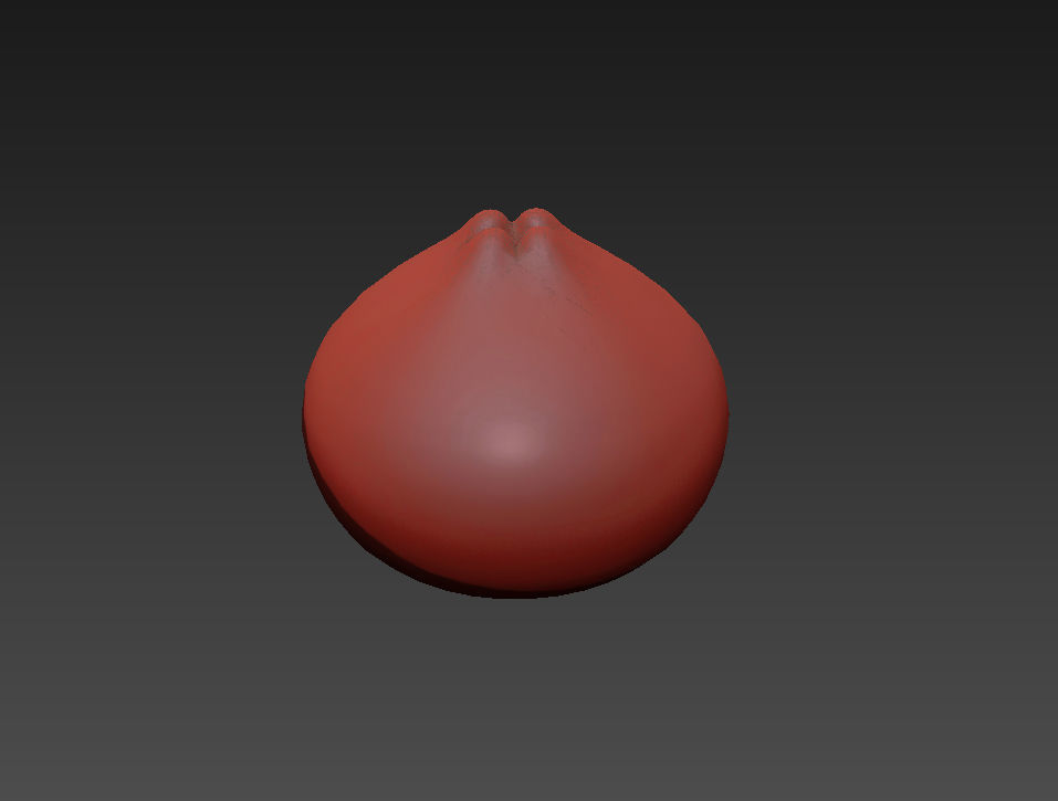 Steamed Buns Low-poly 3D model_11