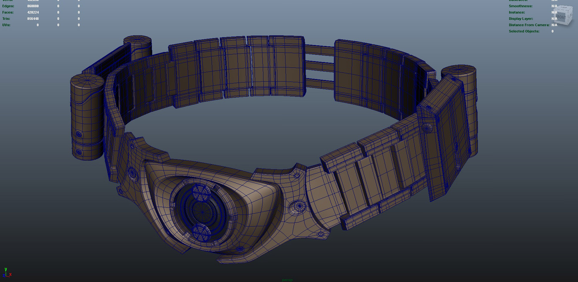 Batman Belt 3D model_4