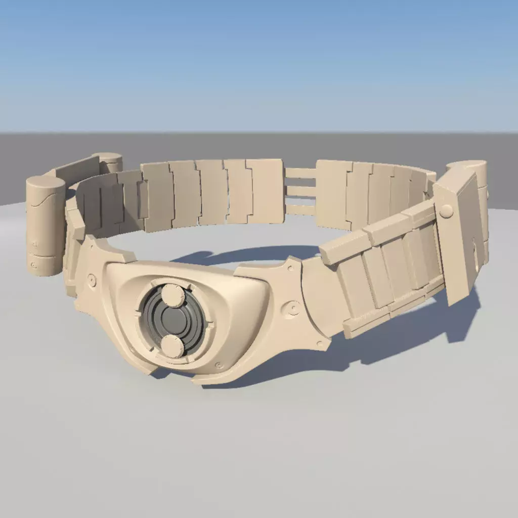 Batman Belt 3D model_0