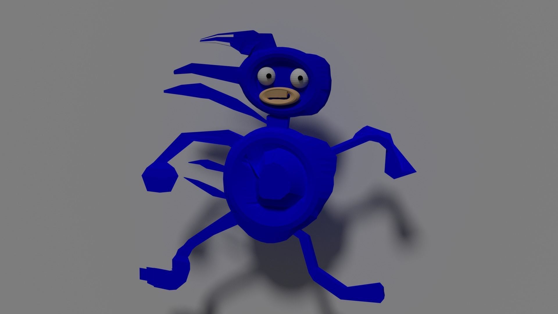 Sonic 3D model hedgehog 3D model_1