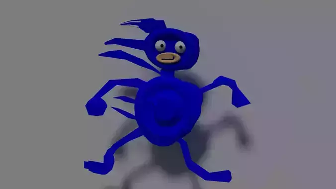 Sonic 3D model hedgehog