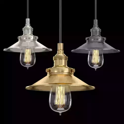 FACTORY FILAMENT METAL SINGLE PENDANT