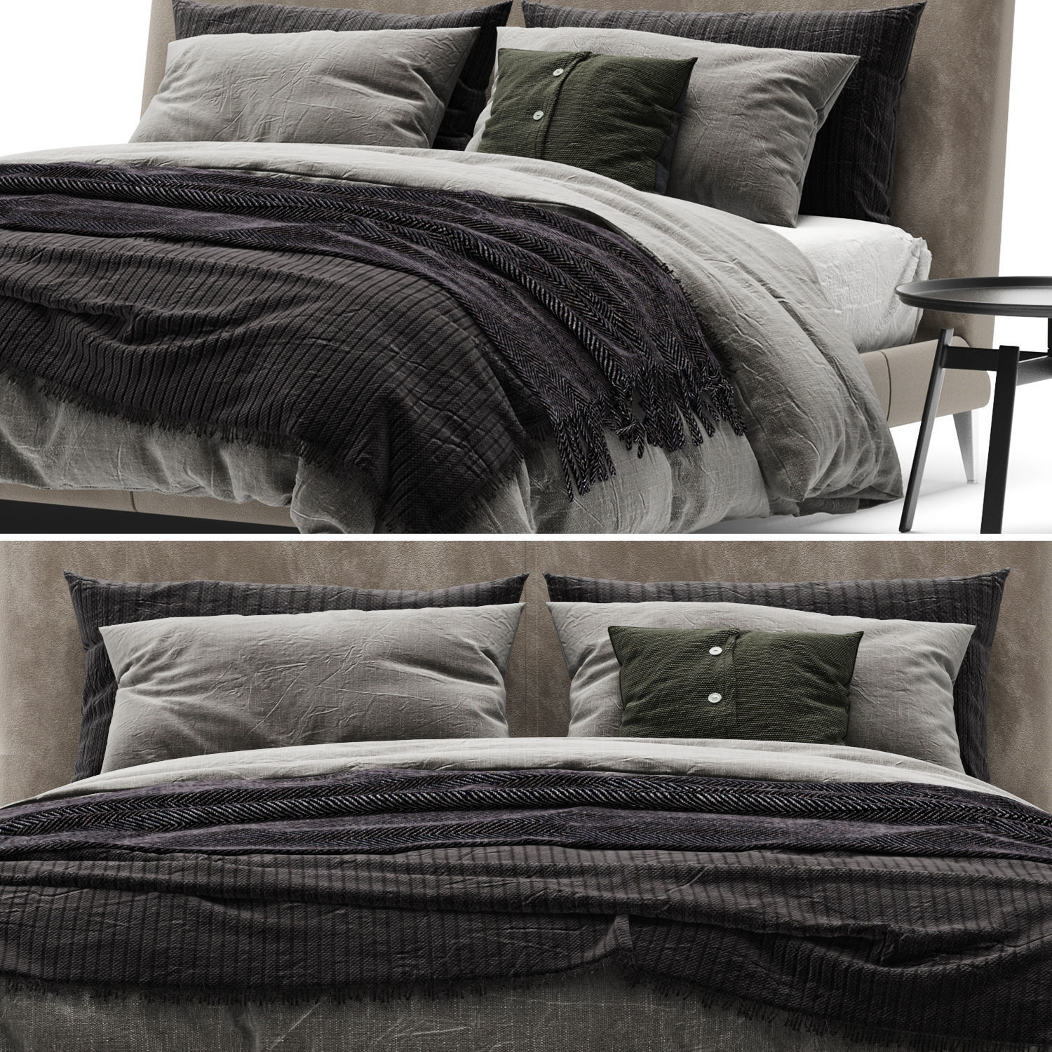 Bed Collection 04 - 10 Items 3D model_20