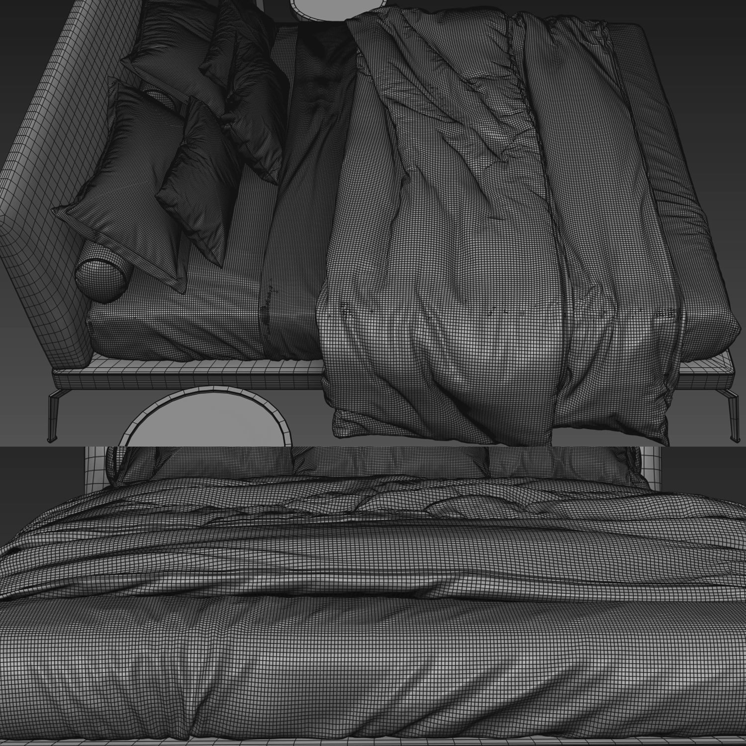 Bed Collection 04 - 10 Items 3D model_18