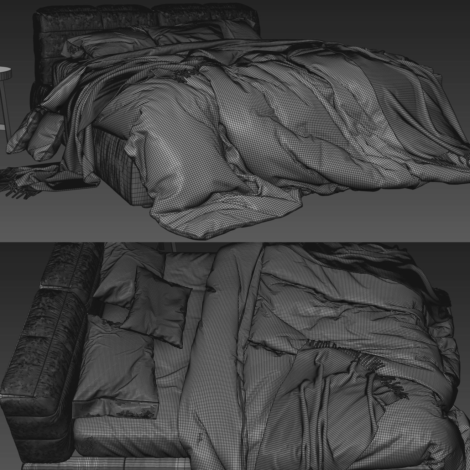 Bed Collection 04 - 10 Items 3D model_24