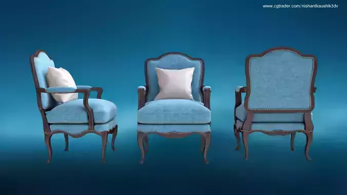Classical armchair