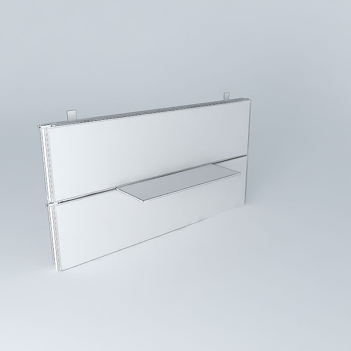 Framsta shelf 60cm 3D model_3