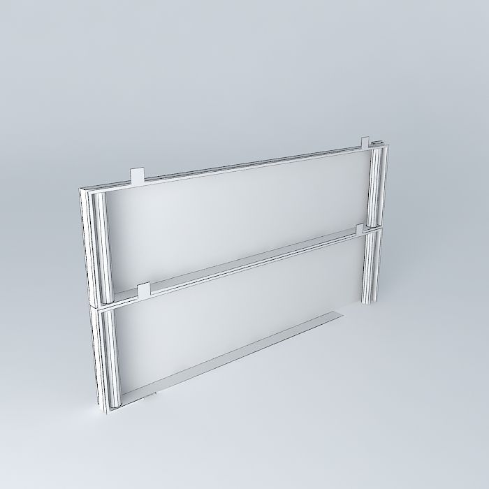 Framsta shelf 60cm 3D model_4