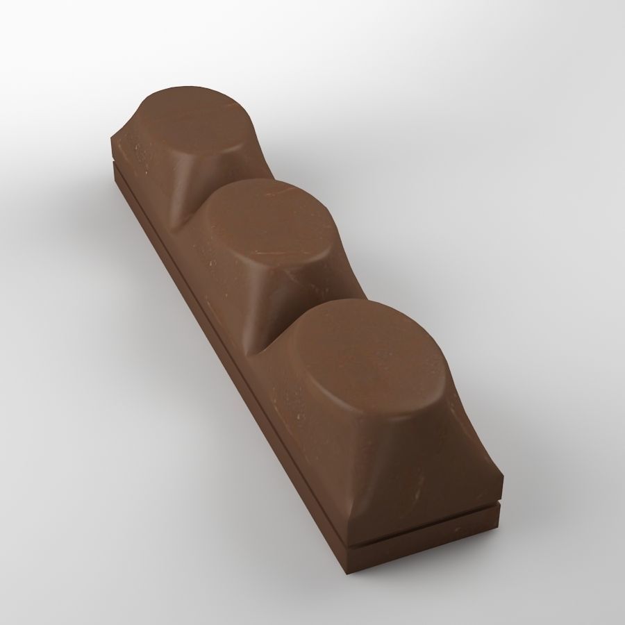 Chocolate 02 3D model_1