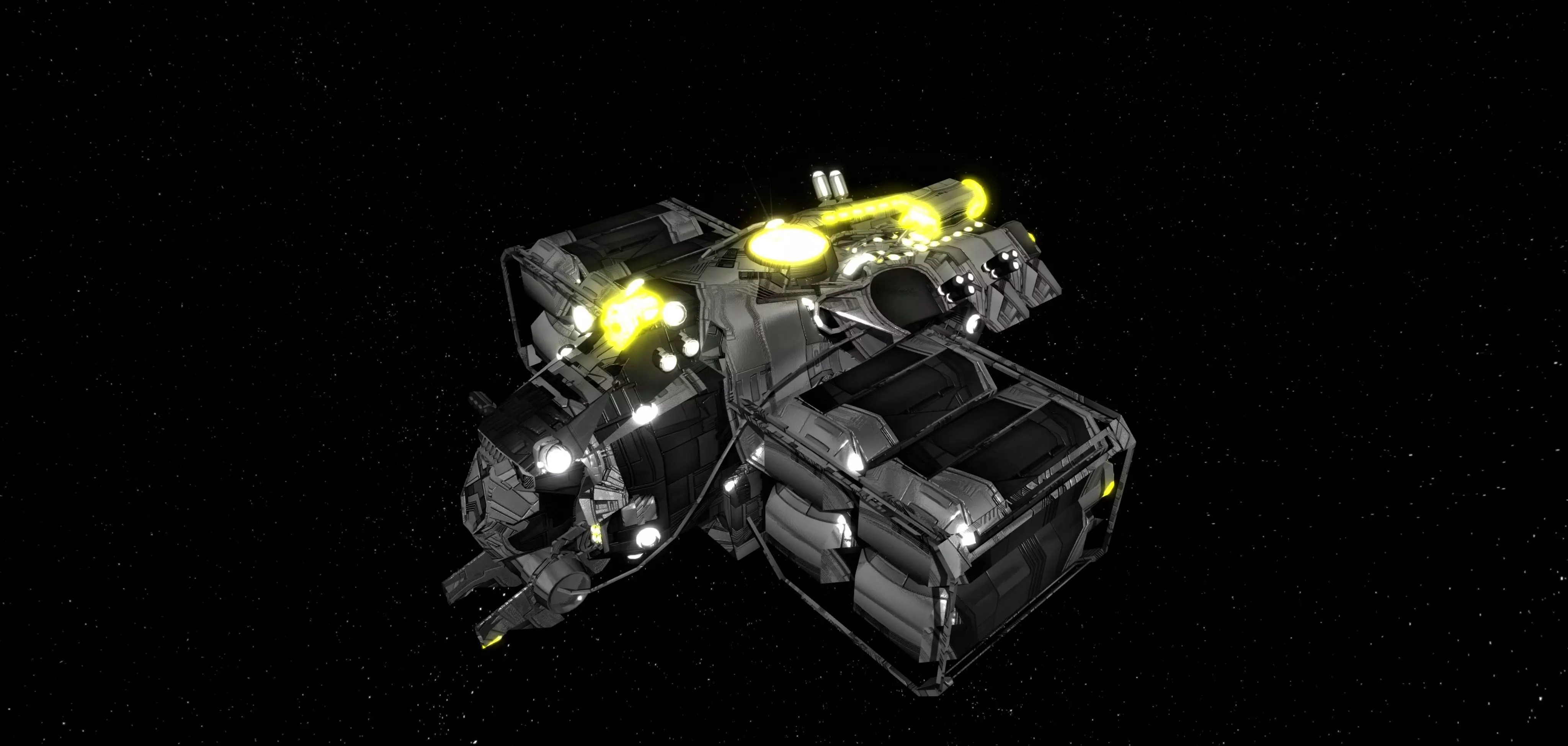 Kings - Cargo Ship - Updated Low-poly 3D model_0