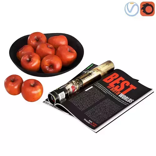 Fruit Bowls Red Apples 