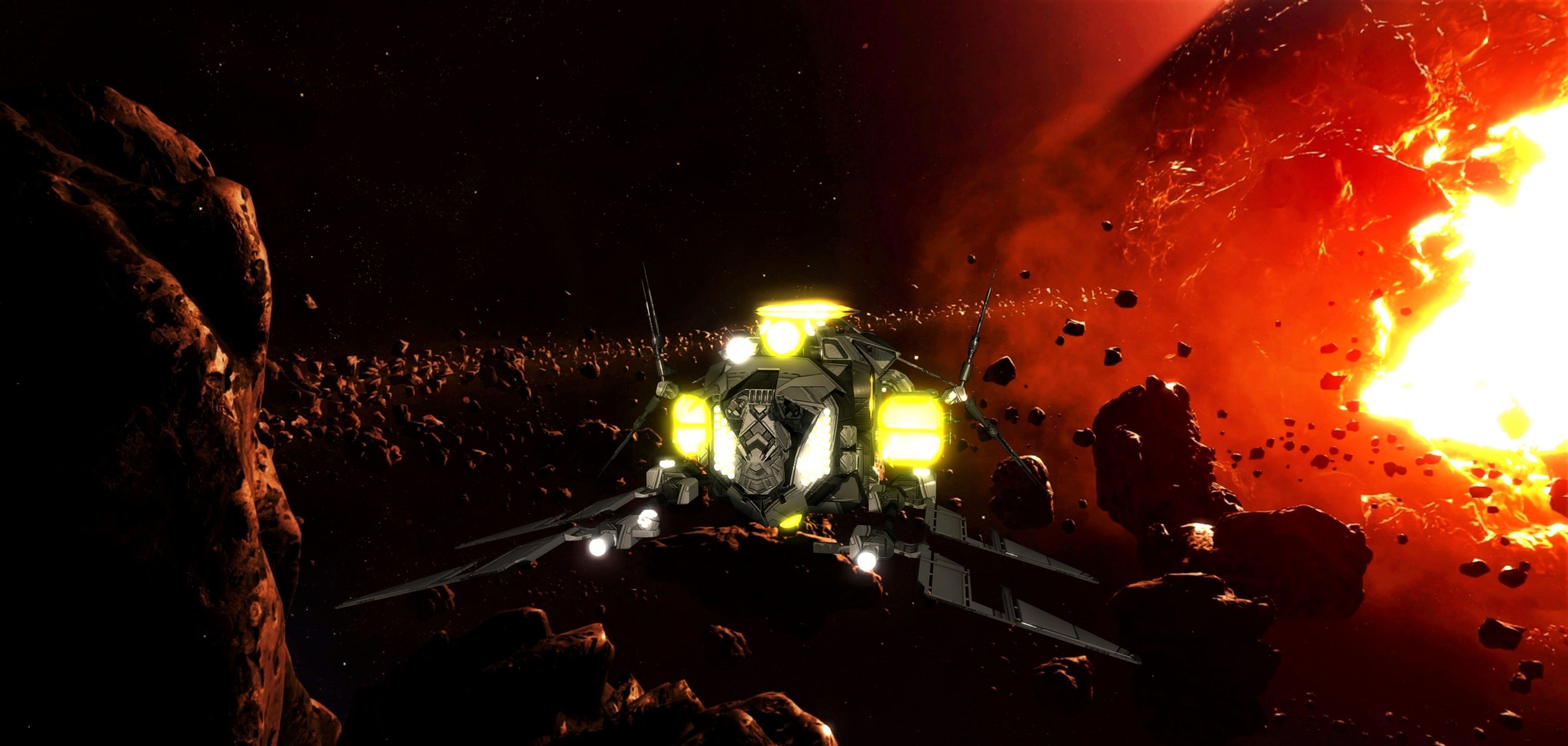 Kings - Command Ship - Updated Low-poly 3D model_4