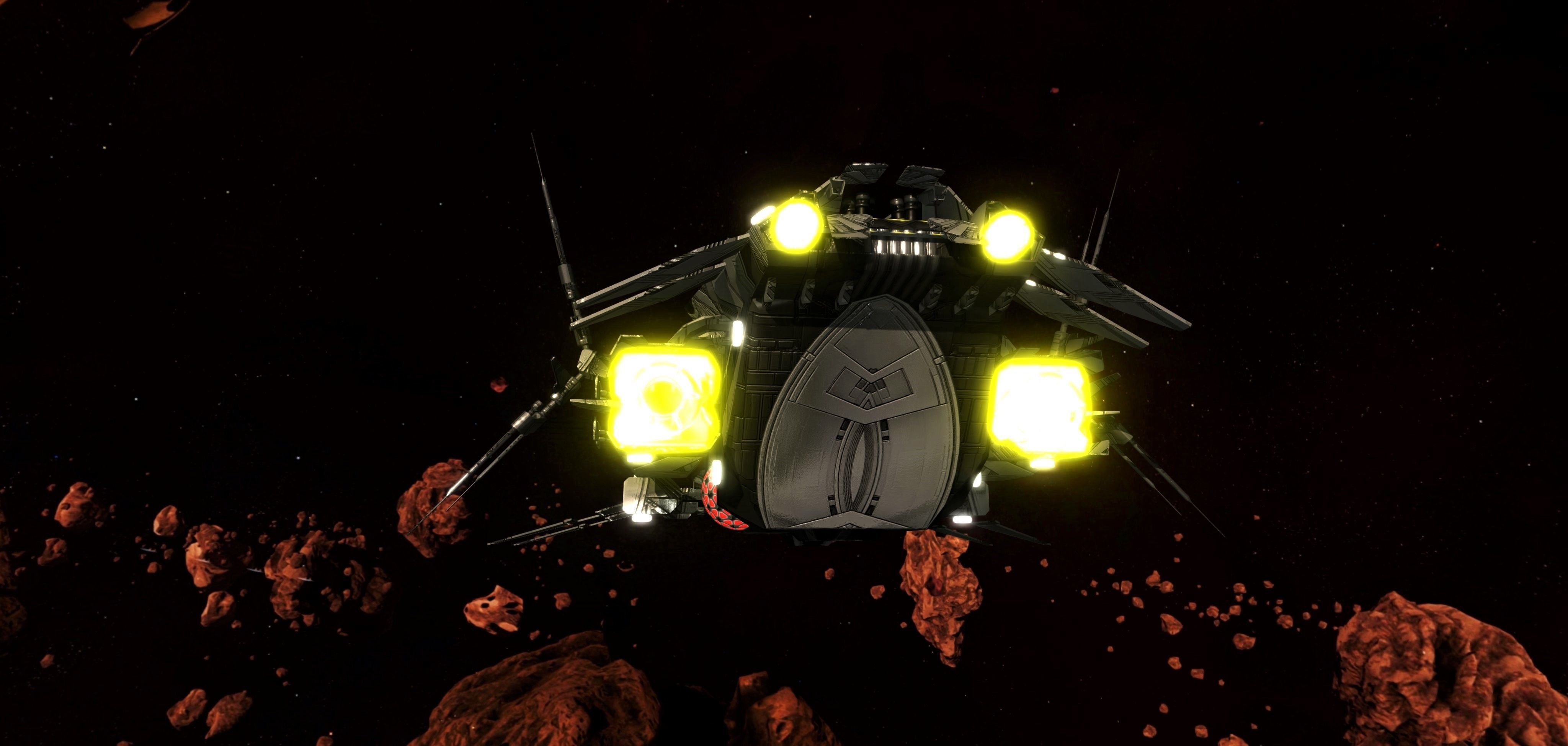 Kings - Command Ship - Updated Low-poly 3D model_5