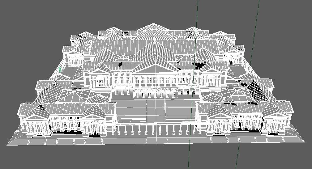 classic architecture 3D model_5