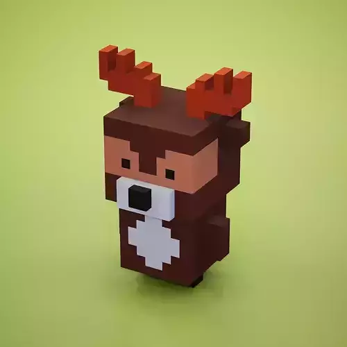 Voxel - Deer