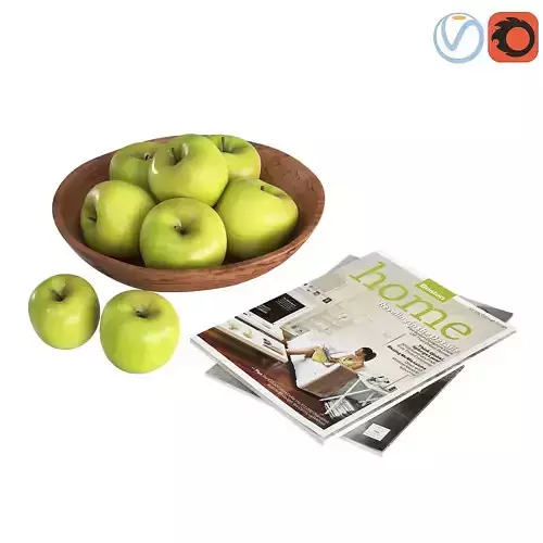 Fruit Bowls Green apples 