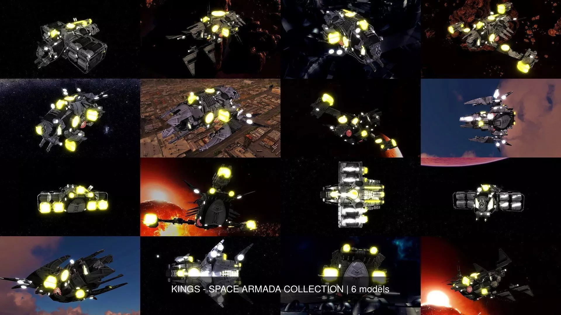 KINGS - SPACE ARMADA COLLECTION _0