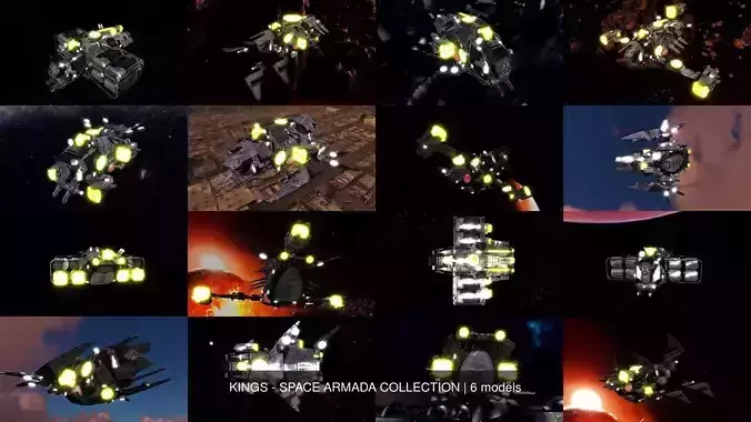 KINGS - SPACE ARMADA COLLECTION 