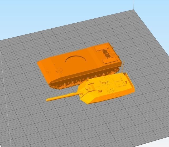 M1A2 Abrams tank 3D model_1
