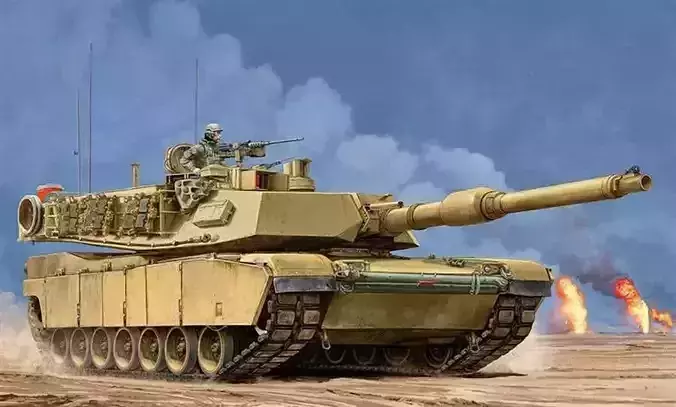 M1A2 Abrams tank
