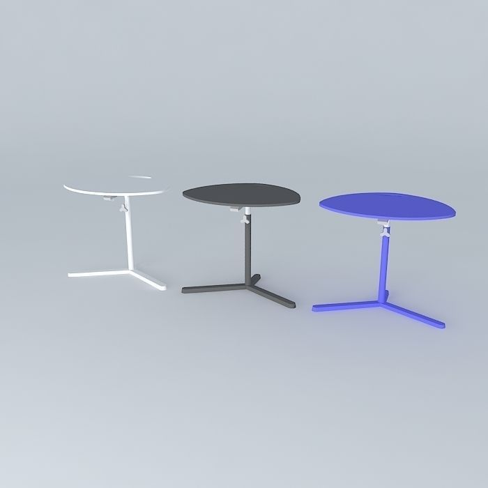 DAVE Laptop table 3D model_1