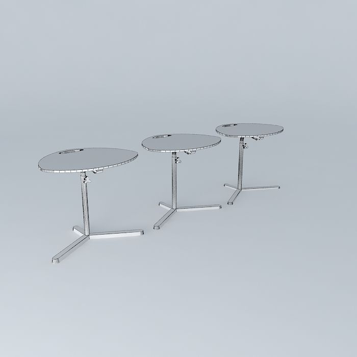 DAVE Laptop table 3D model_4