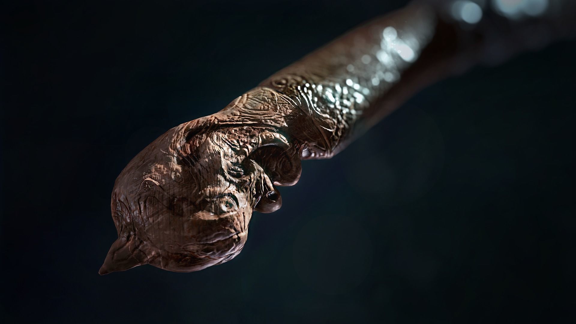 God Of War 4 Leviathan s Axe Low-poly 3D model_1