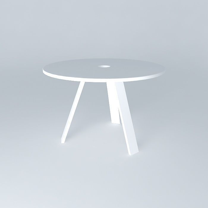 PS Millstone table 3D model_2