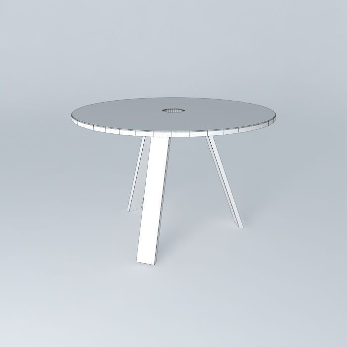 PS Millstone table 3D model_4