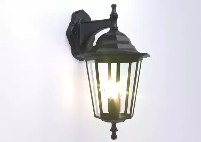 Outdor Lamp 1 3D model