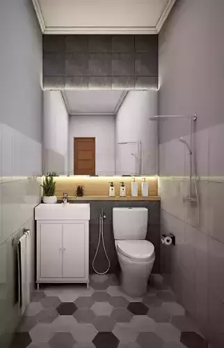 Bathroom Design 3D model