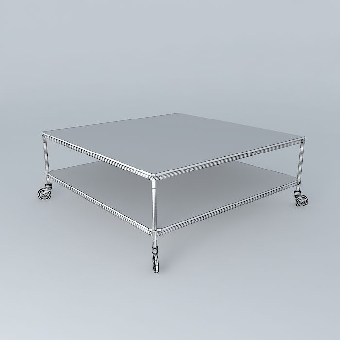 Strind coffee table 3D model_4