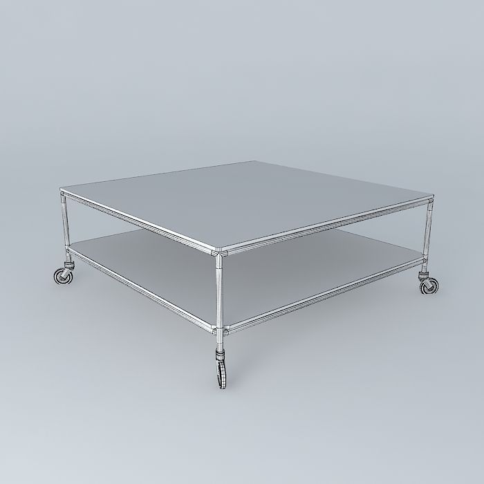 Strind coffee table 3D model_3