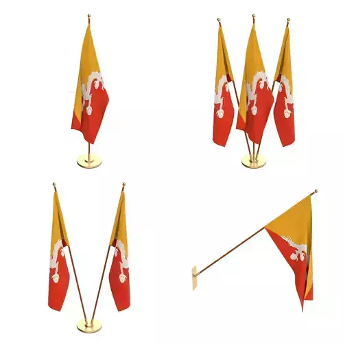 Bhutan Flag Pack