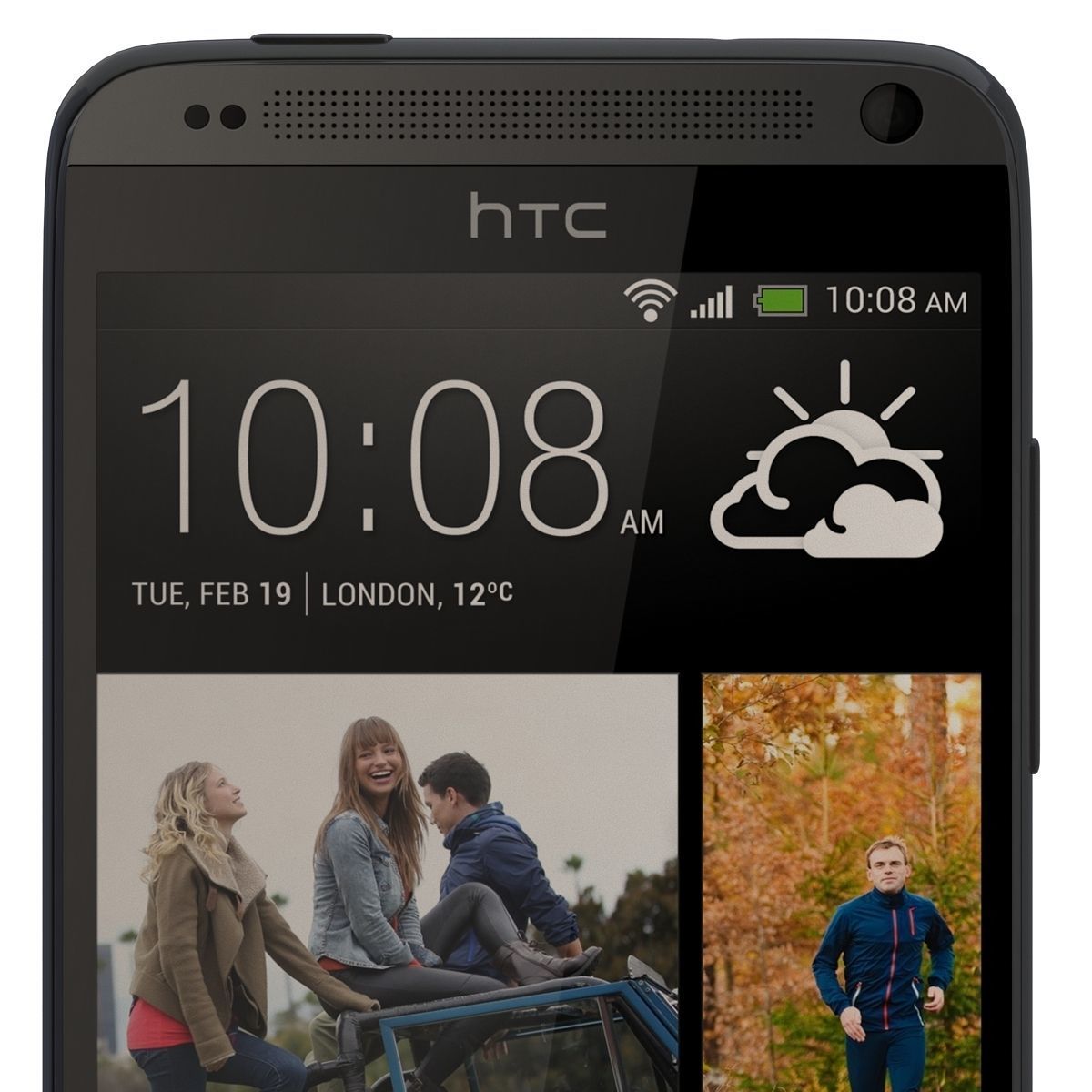 HTC Desire 700 Black 3D model_1