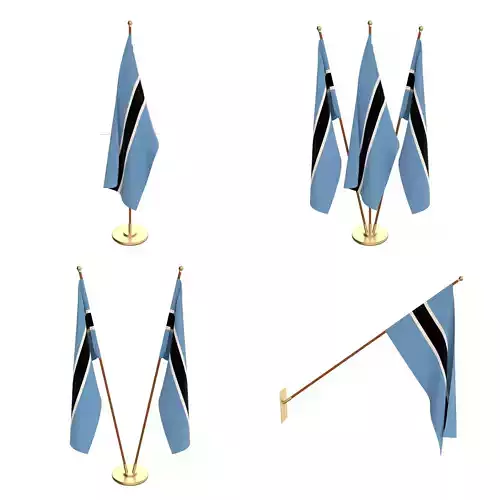 Botswana Flag Pack