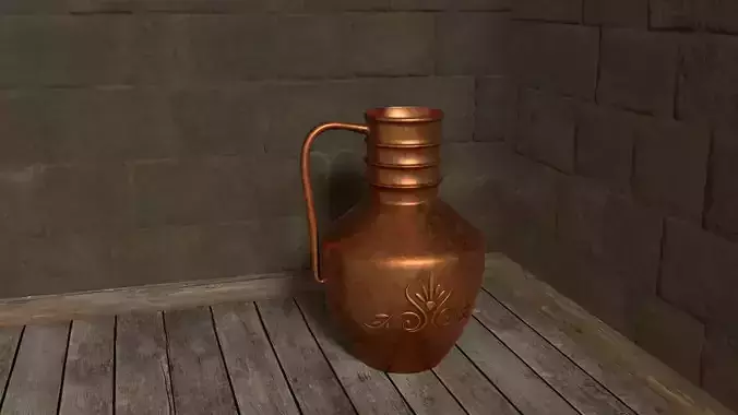 copper jug