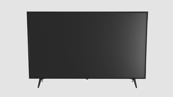 TV LED Low Poly Low-poly 3D model