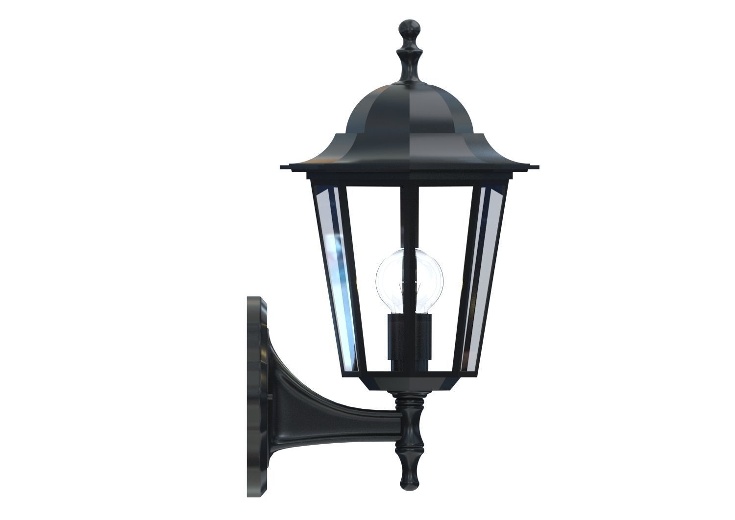 Outdor Lamp 2 3D model_4