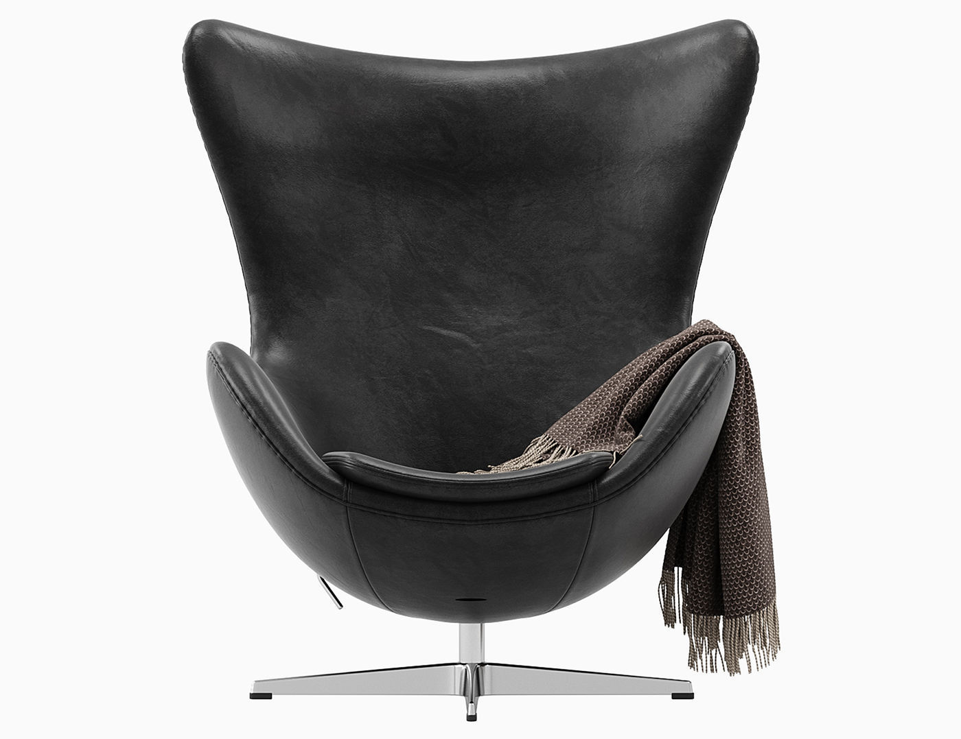  Egg lounge chair  3D model_11